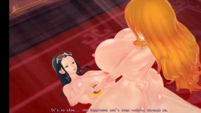 Futa Nico Robin x Nami