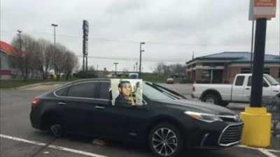 Catch him at the chicken spot 😳