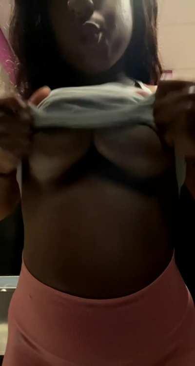 I love being a slutty ebony woman!