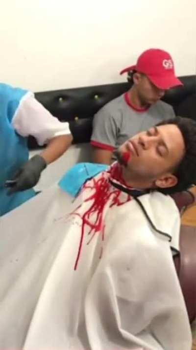 The subject went out of control.