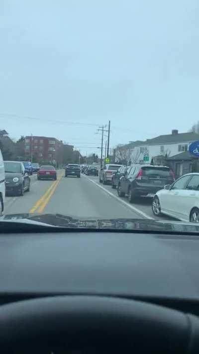 Bad driver or on something?