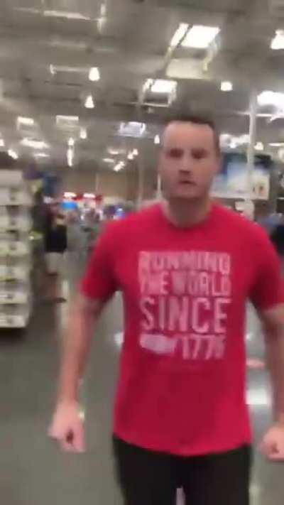 All because he had to wear a mask at Costco...