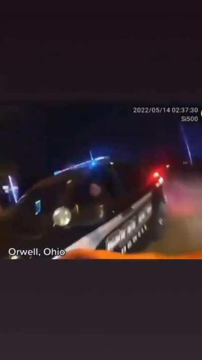 Slumped on the way home in Ohio like