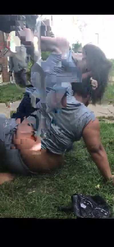 She had that until the other girls friend jumped in