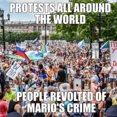 Mario says the P-word (p*nis) 😭