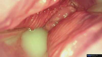 Gabbie Carter gets titty fucked, a cum facial, then a huge load of cum in her pussy