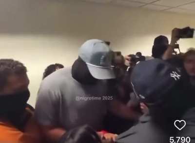 ICE tears law abiding man from his screaming children, even though he'd just renewed his immigration documents in court. Where is actual law enforcement and why aren't they keeping kidnappers out of government buildings?