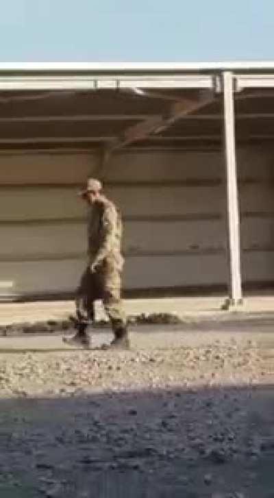 To pass basic military training.