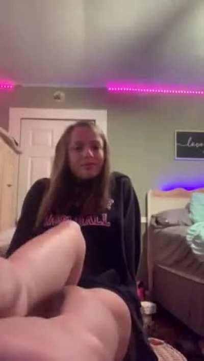 Girl I went to high school with sent me this, the proceeded to ask if I wanted a footjob:)