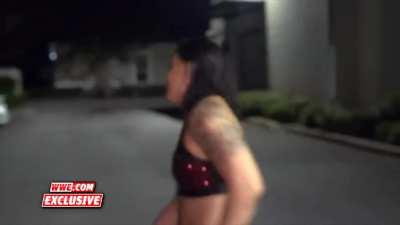 I hate to see her go but I love her to watch her leave