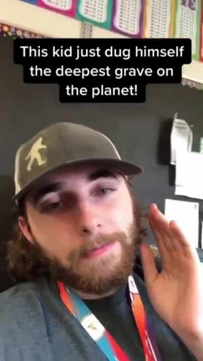 The boy has chosen death