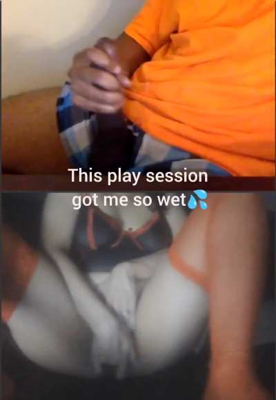 Cum for me while my husband is away