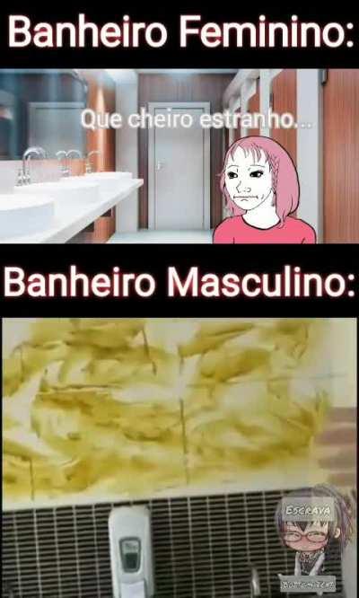 Banheiro masculino