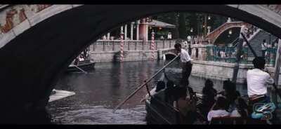 Taylor makes a cultured and intelligent observation at Disney Tokyo Sea