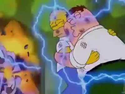 Omero Sinso peleando con el guaton ese, epico