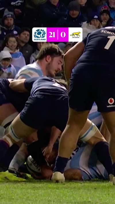 Una derrota que parecía casi segura, terminó en un triunfo histórico de Los Pumas en el Test Match ante Escocia
