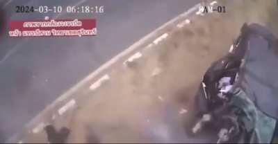 2 cyclists killed by drunk driver in Thailand.