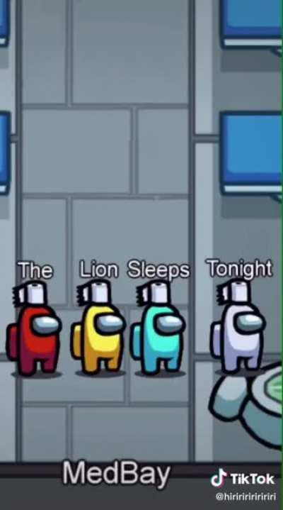 Among us - The Lion Sleeps Tonight