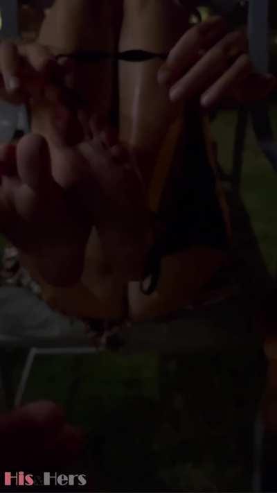 And there were quite a lot of people on the terrace but nobody noticed [gif]