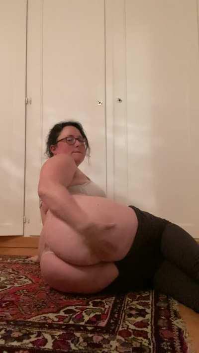 Well here's my ass-- want a feel?