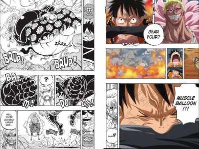 Gear Fourth Manga/Anime combination thingo - ch 784 x ep 726 (i think)