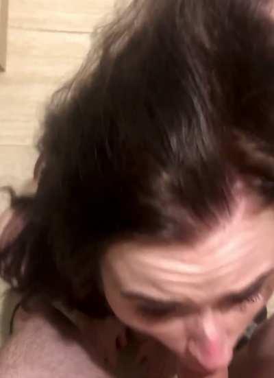 He made me apologize for talking back