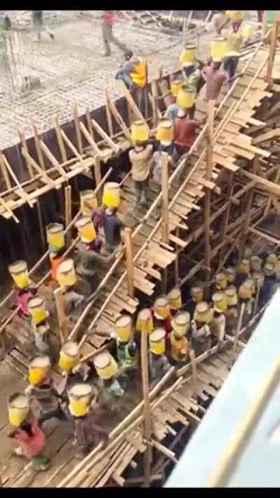 The Human Concrete Pump