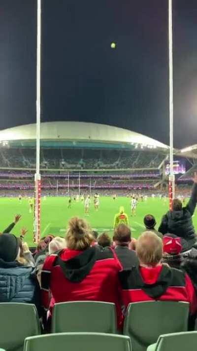 The reaction says it all