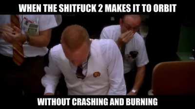 Apollo 13 levels of bullshittery