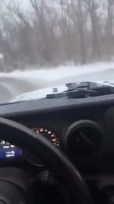 Winter driving in the south be like…