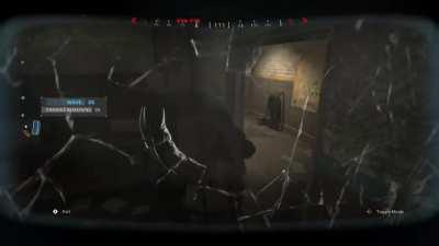 A third person game mode looks cool