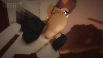 Minecraft porn enderman fucks jenny