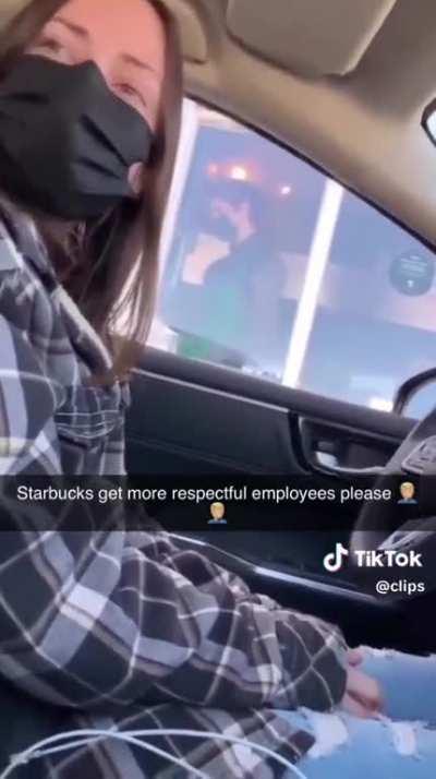 It’s funny because at least the guy doesn’t let her “IAmTheMainCharacter” moment!