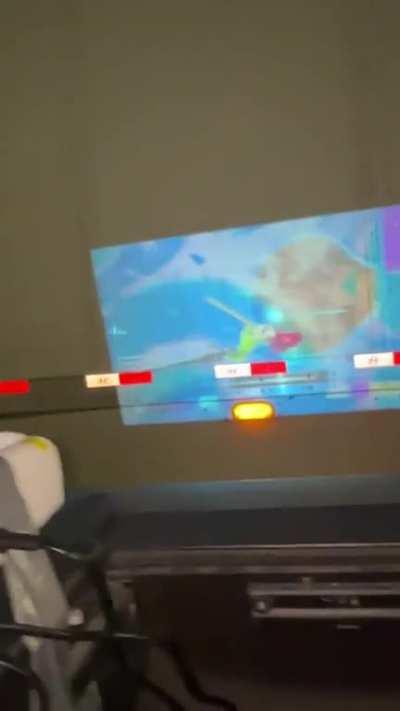 Winning a game on the side of an eighteen wheeler