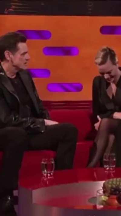 Jim Carey gives a back-handed compliment to Margot Robbie