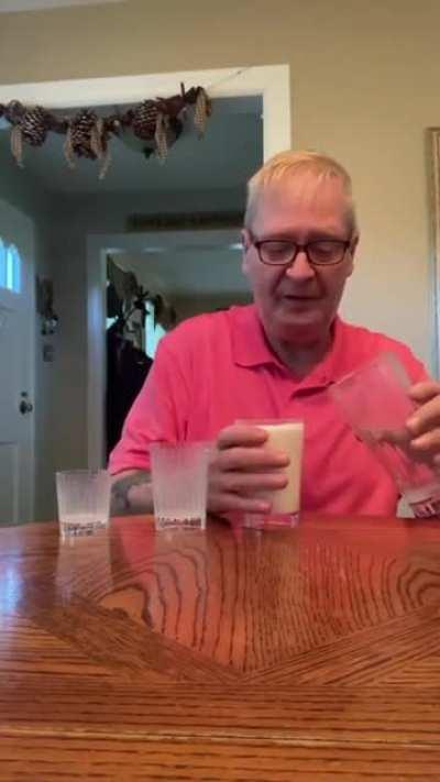 I don't know how he did it...