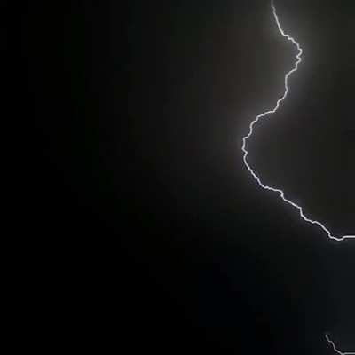 Captaron un super rayo en Mendiolaza