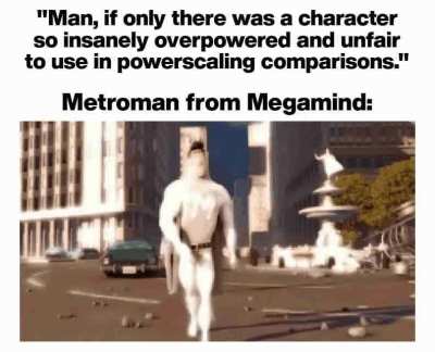 It's the literal ability to stop time with his superspeed alone that makes him overpowered