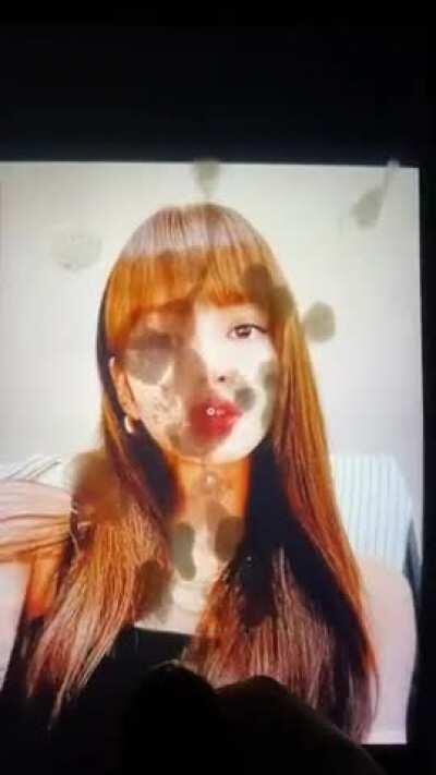 BlackPink - Lisa Bukakke w/ kevinj1879