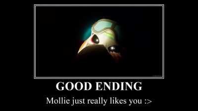 PoV: Mollie kisses you