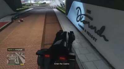 Just a regular day at the casino