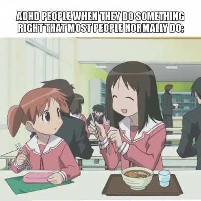 I'm pretty sure that Osaka has ADHD 