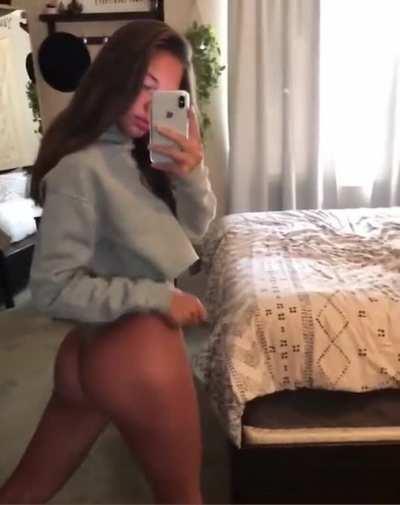 Back when she was a lot leaner