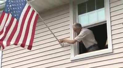 Just hanging flags... Wait what?!