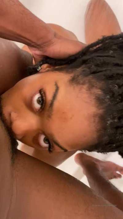 She is looking at you🙄