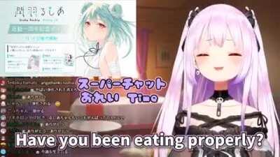 Rushia makes your stress disappear