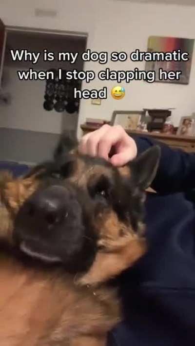 I’ve never seen such a dramatic look 🥹🤣