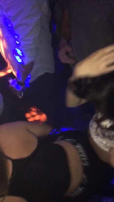 Grinding on my girls at the gay club