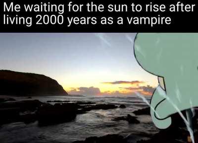 A long, dark and lonely existence