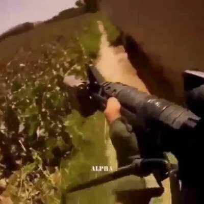 Marine insults Taliban shooting at him